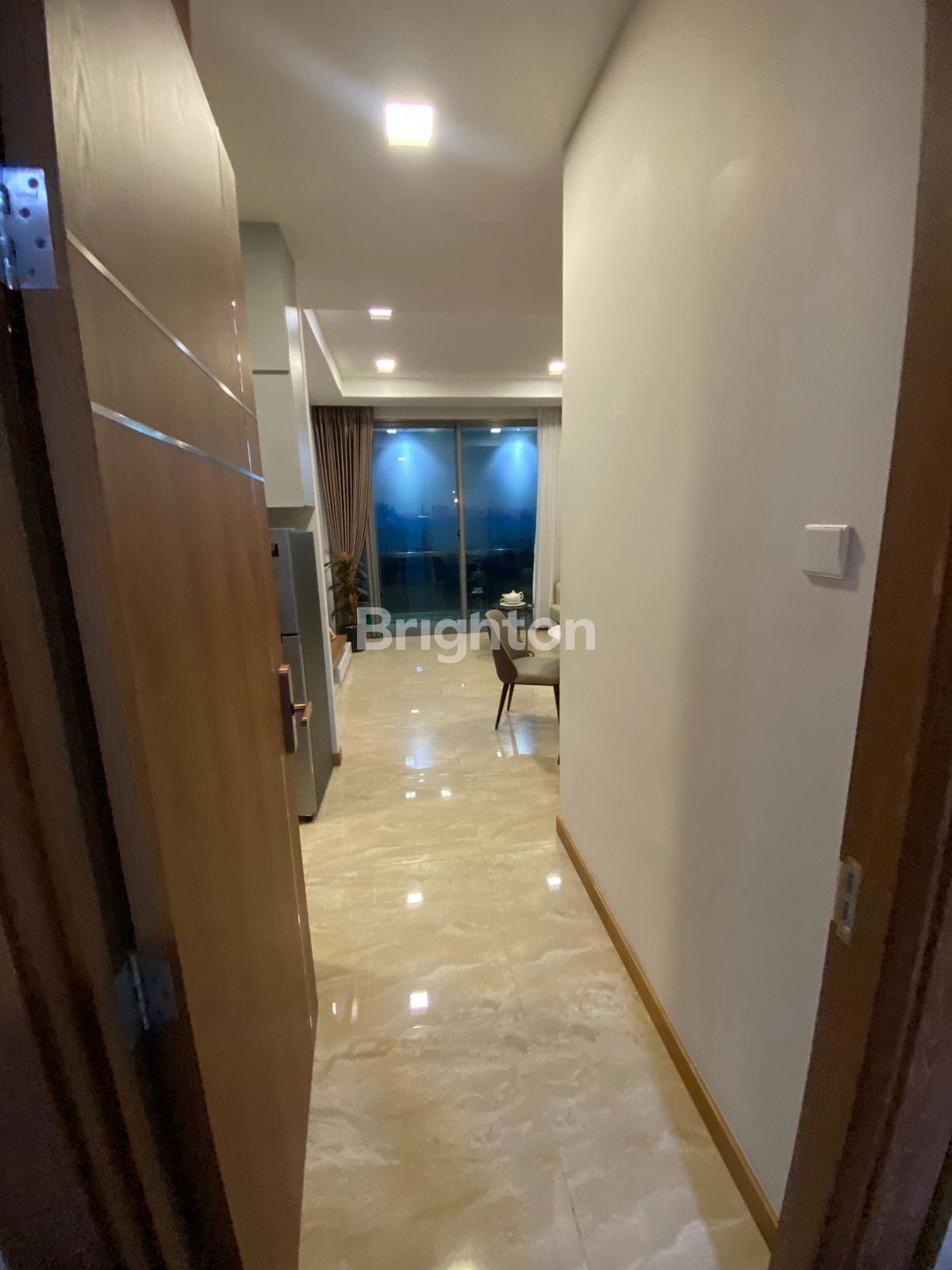 Kitchen set in 3-bedroom Nagoya Hill Condominium unit, Batam