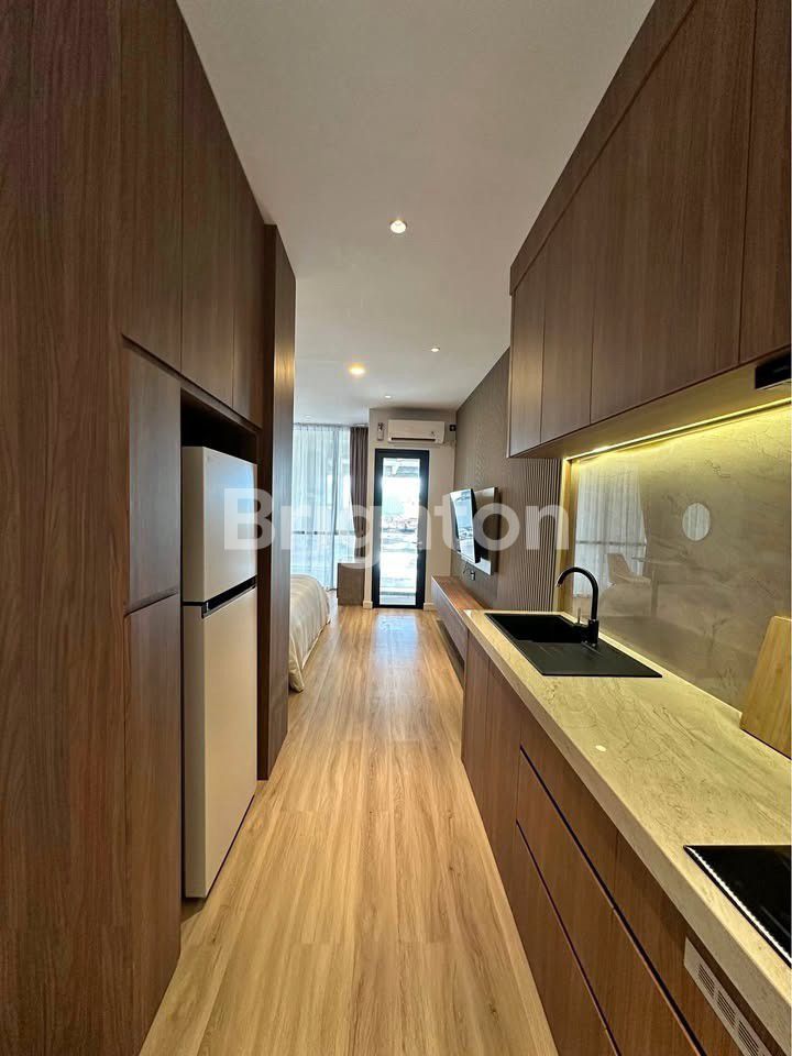 Interior unit studio Tamarama Residence Batam