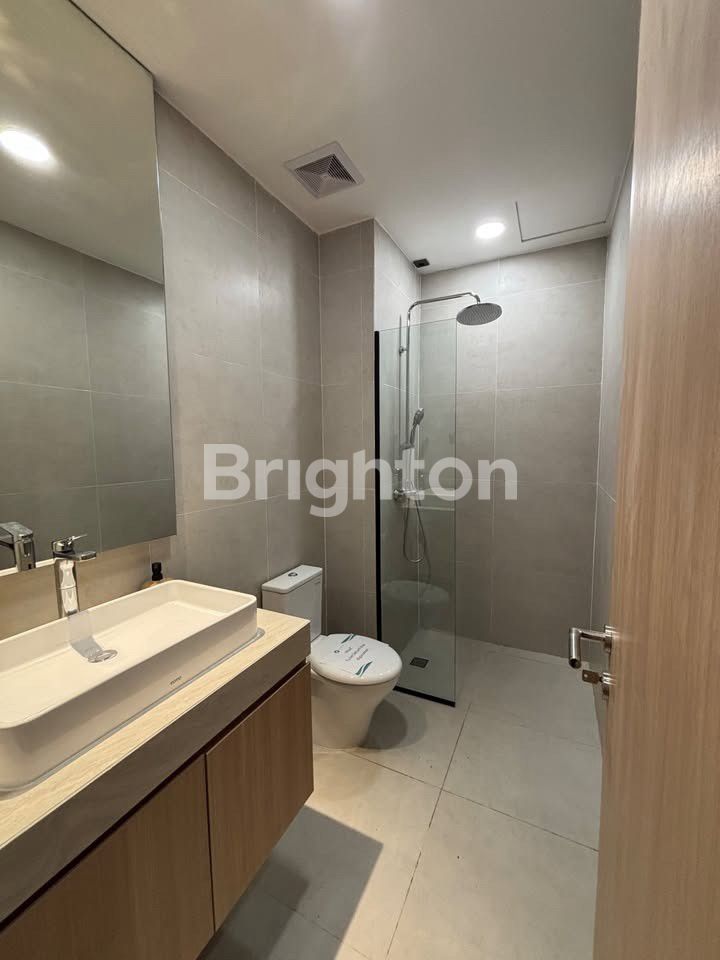 Balkon unit studio Tamarama Residence Batam