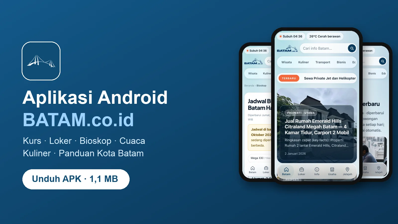 Aplikasi Android BATAM.co.id