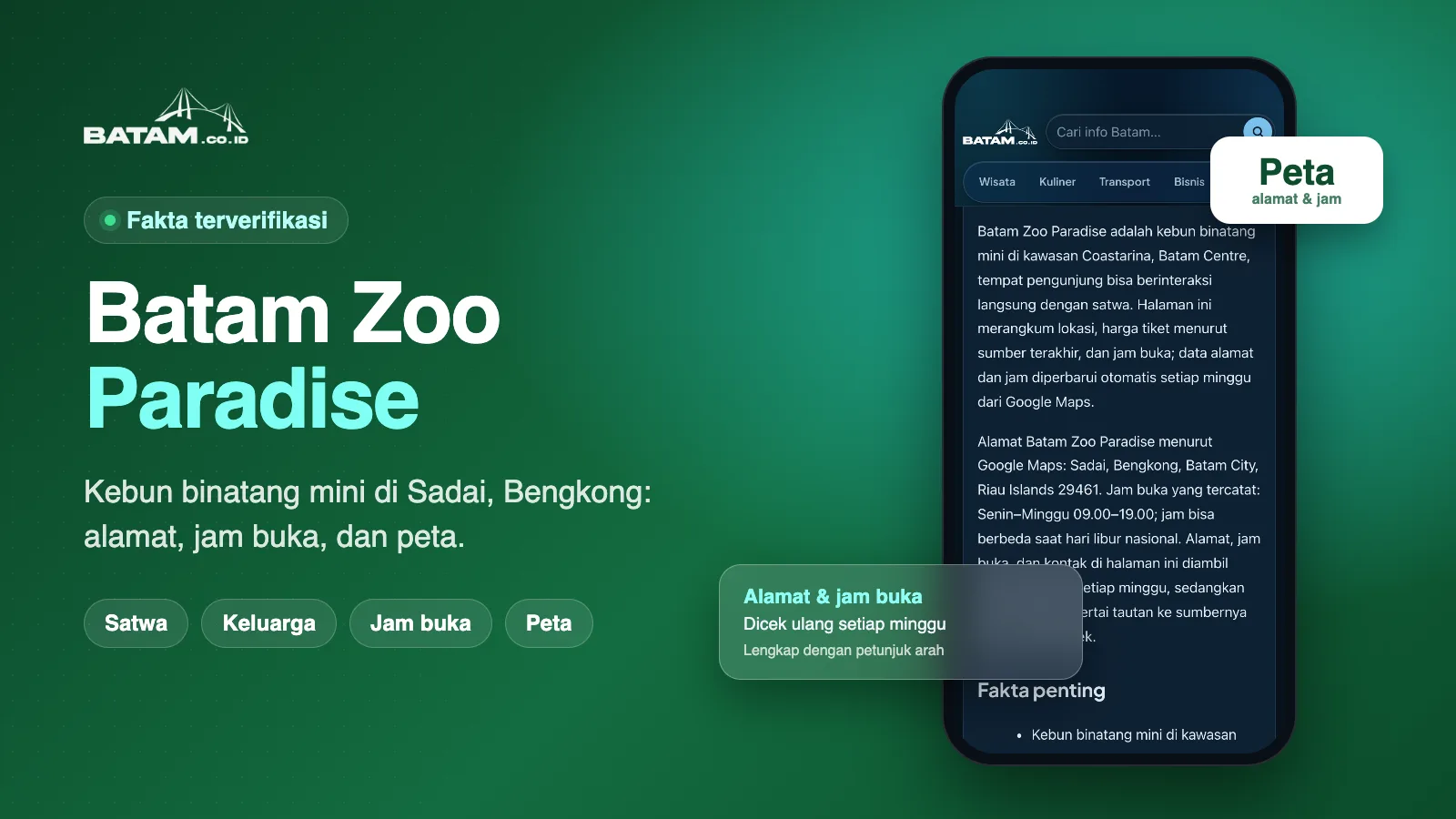 Batam Zoo Paradise
