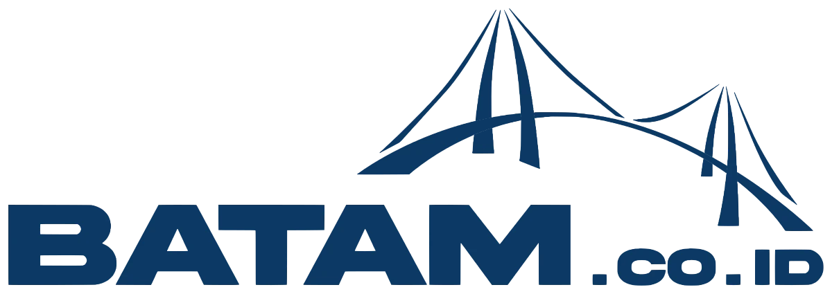 Logo BATAM.co.id versi navy