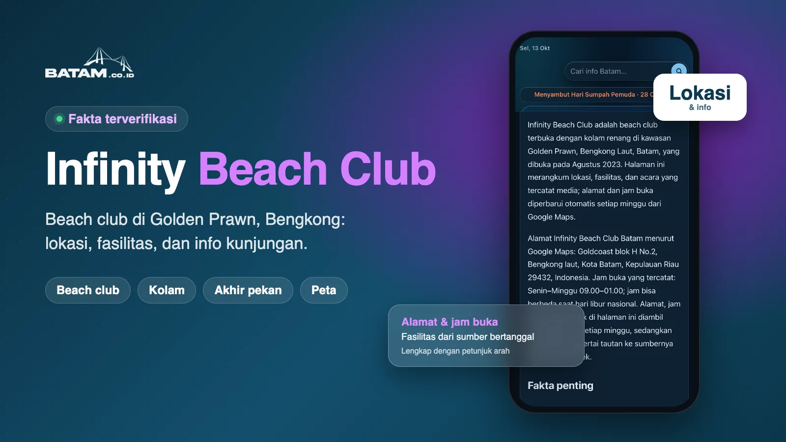 Infinity Beach Club Batam