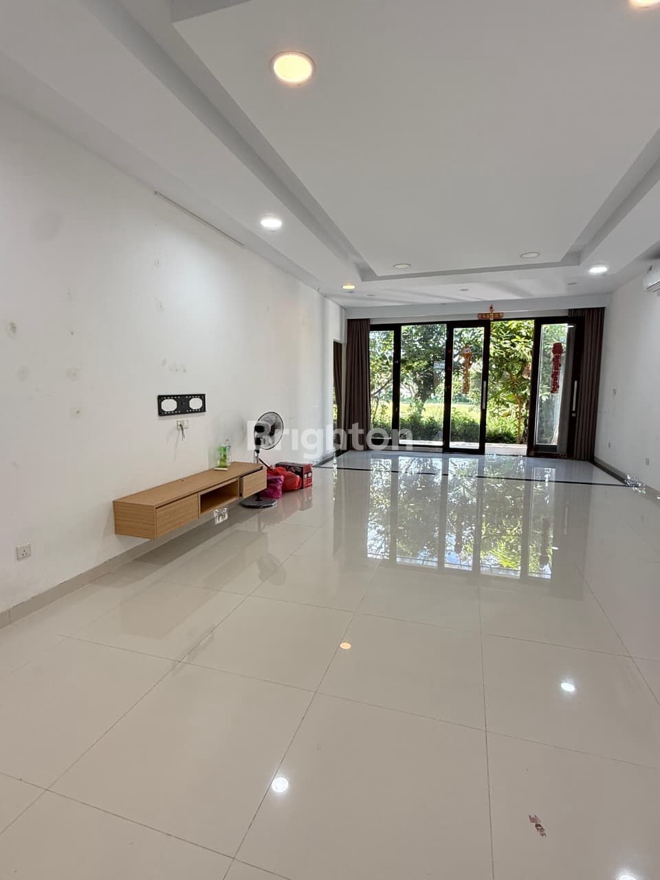 Inside the three-storey Sukajadi Batam house