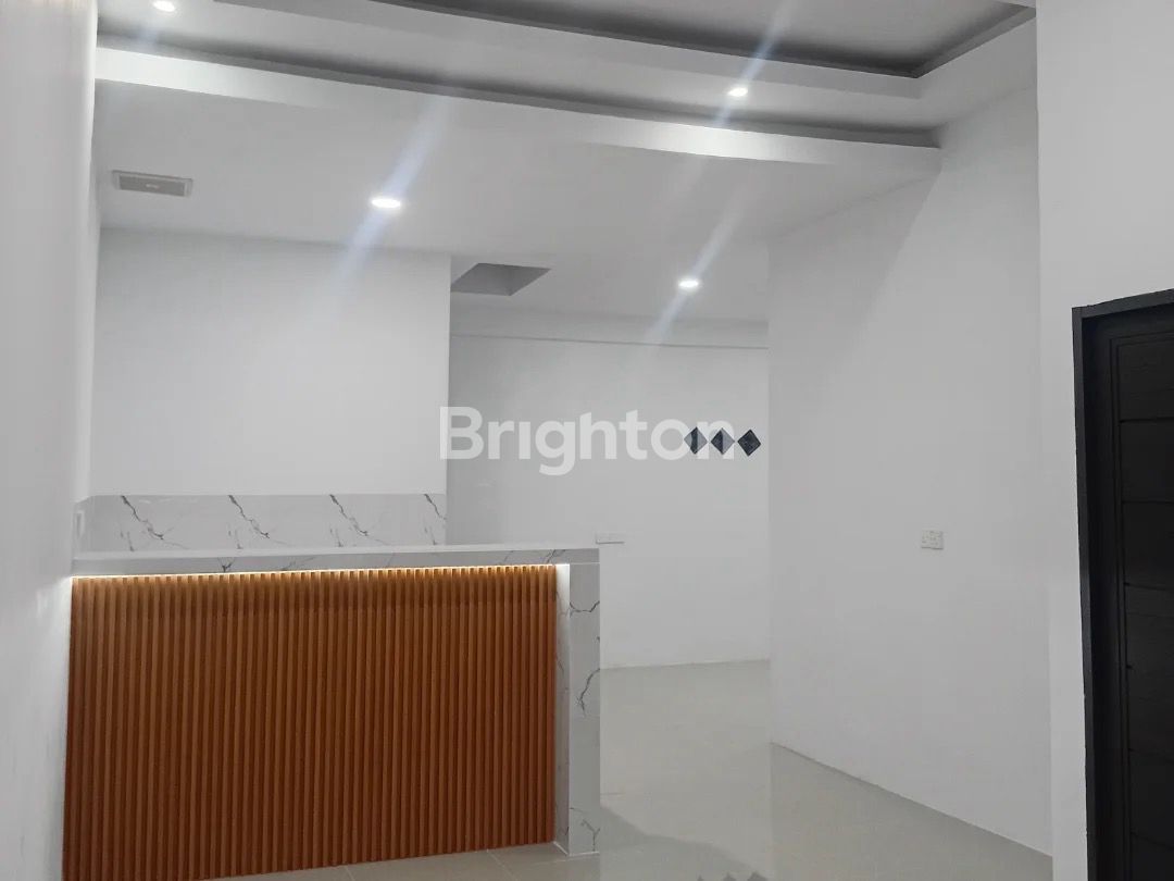 Area dapur dan ruang dalam rumah Taman Raya Batam Centre dijual