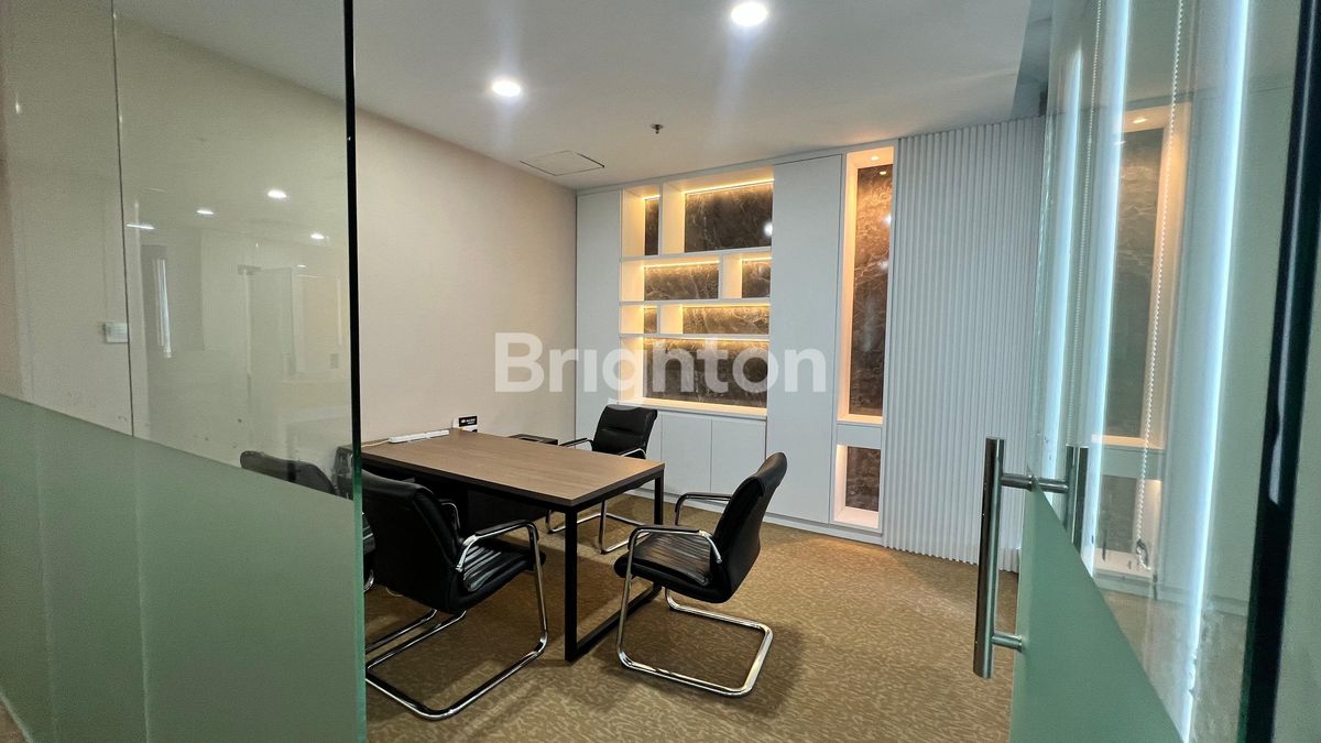 Jual Kantor Harbour Bay Batam — 163 m² Fully Furnished, Kapasitas 27–40 Orang