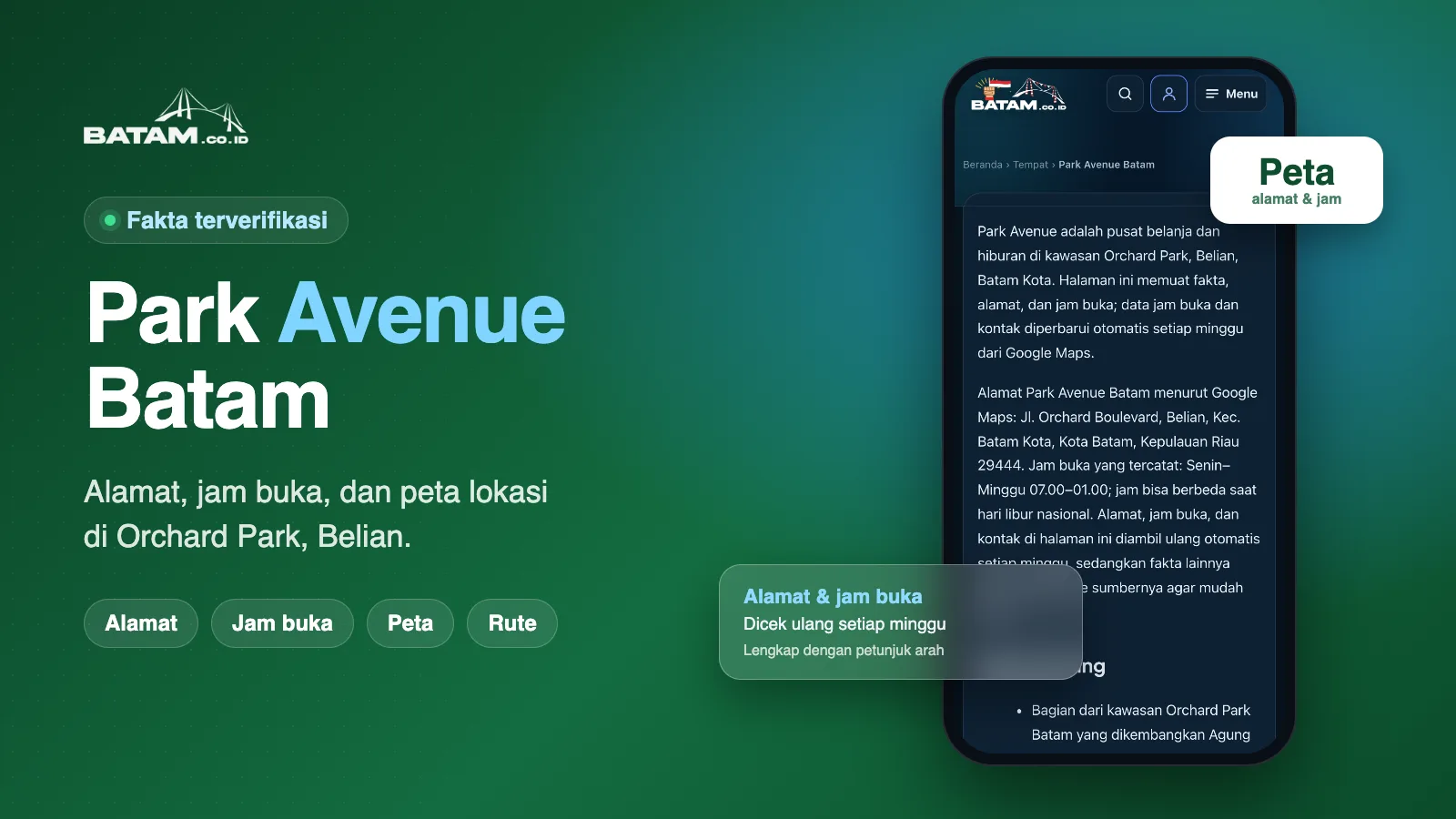 Park Avenue Batam