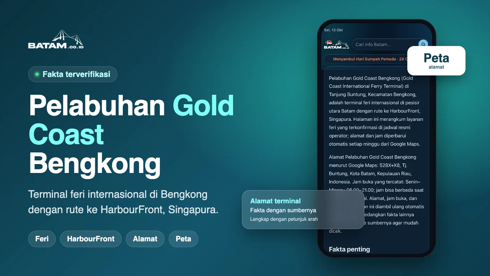 Pelabuhan Gold Coast Bengkong