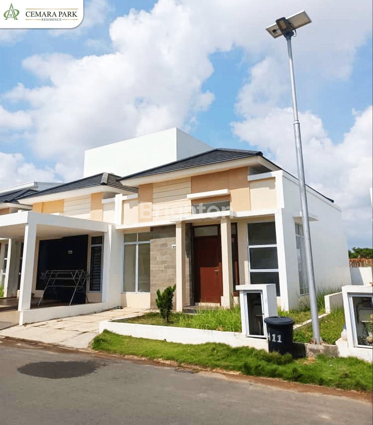 Ruang tamu rumah Cemara Park Residence Batam