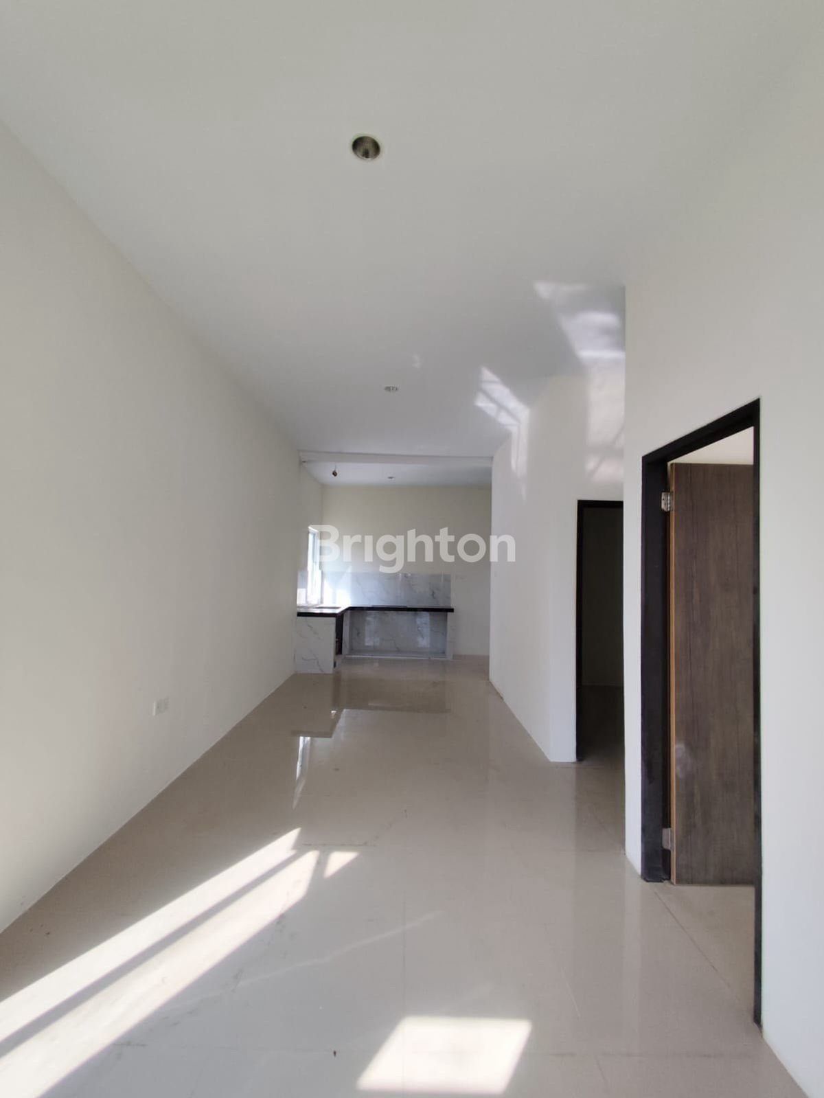Ruang utama rumah tipe 48/84 Cemara Park Batam