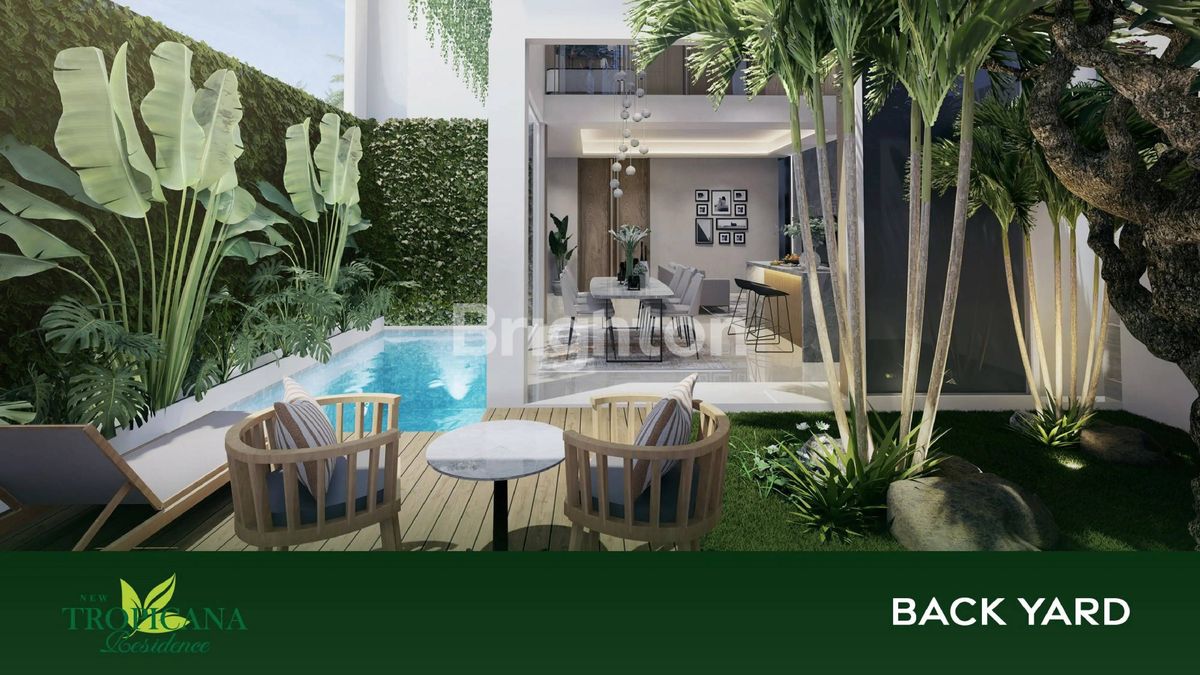Kolam renang kawasan New Tropicana Residence Batam