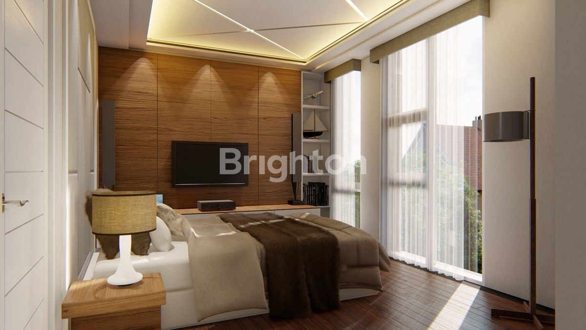 Ilustrasi kamar tidur rumah 5 kamar Cemara Park Batam Centre