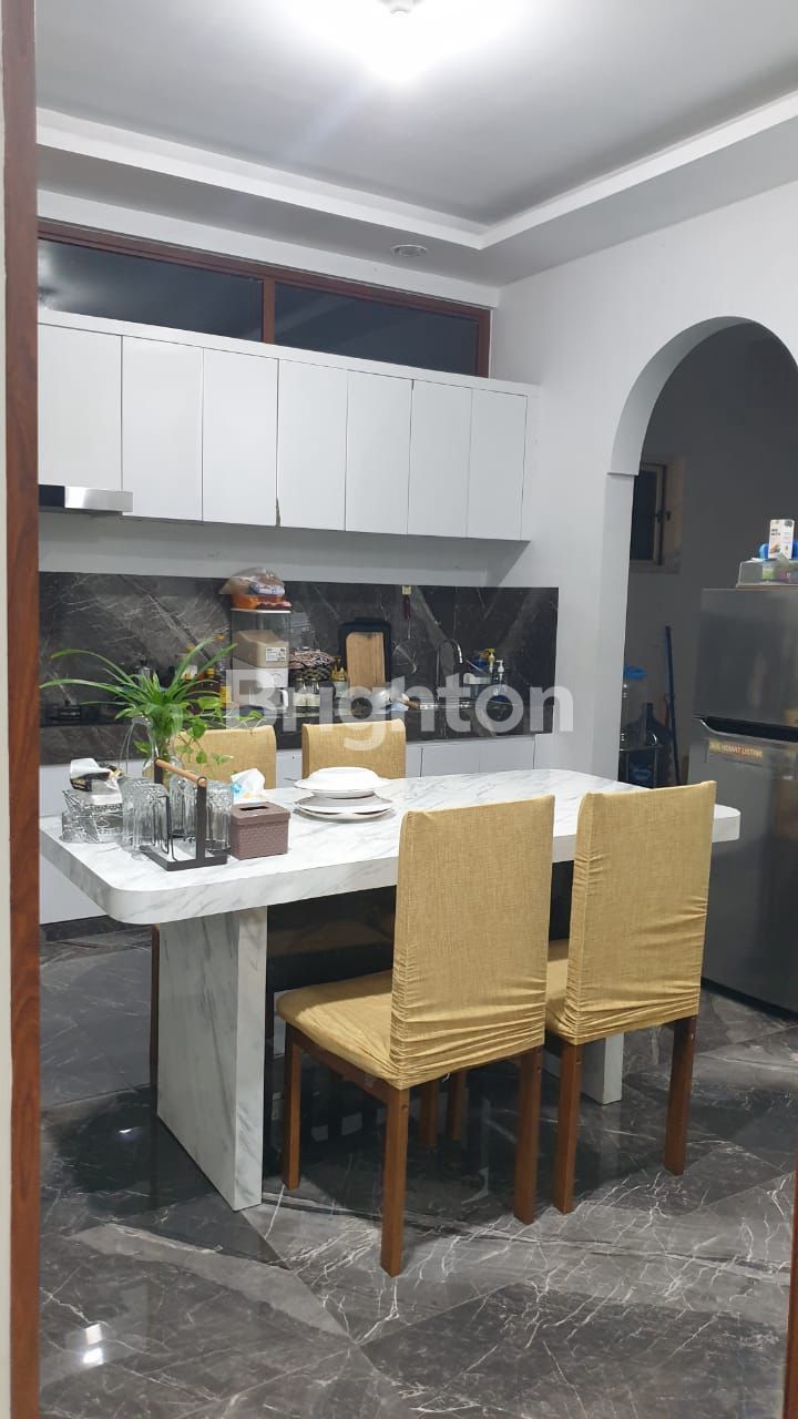 Ruang tamu full furnish rumah Southlink Tiban Indah Batam