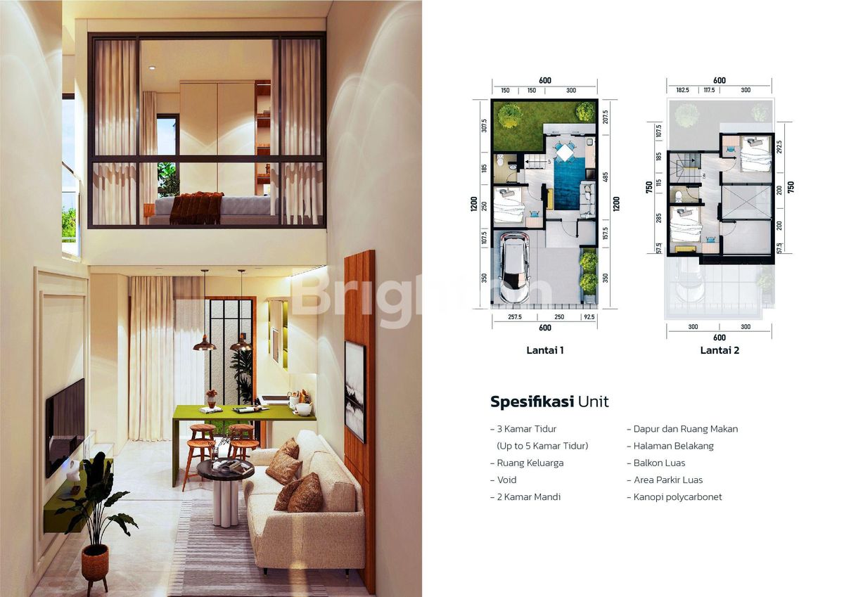 Ruang dalam rumah Queensland Golden City Bengkong Batam